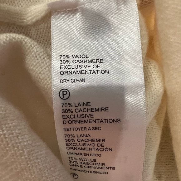 NWT Tommy Bahama‎ Serena Sequin Pocket- Wool & Cashmere Sweater- Medium - Picture 6 of 11